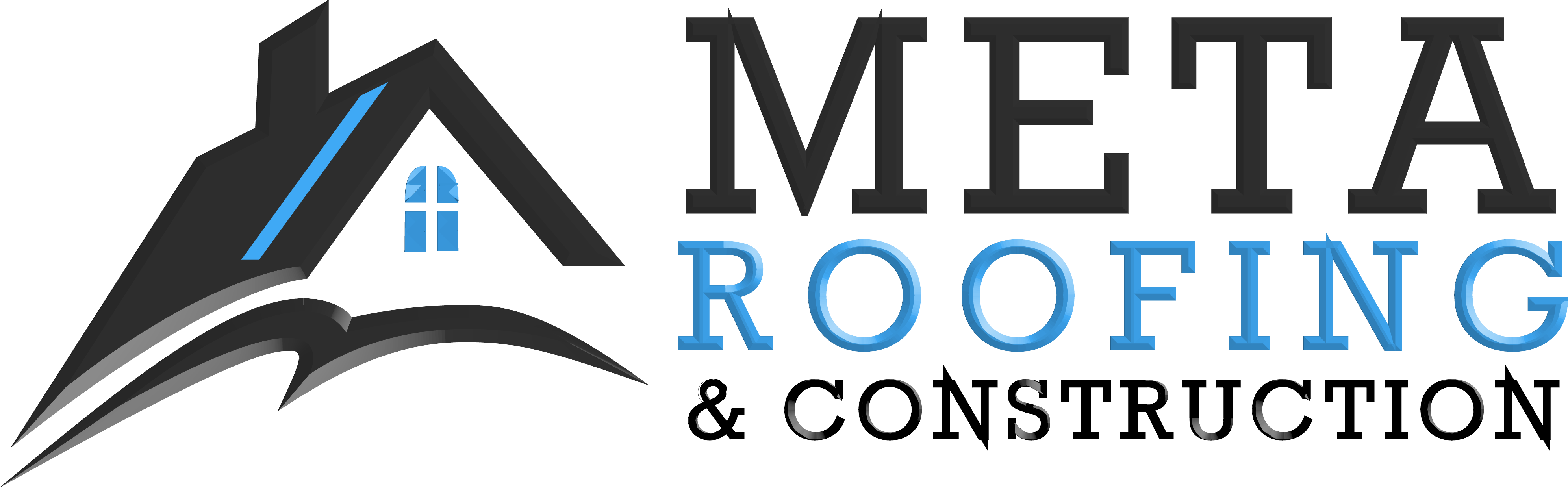 Meta Roofing And Construction Logo Final